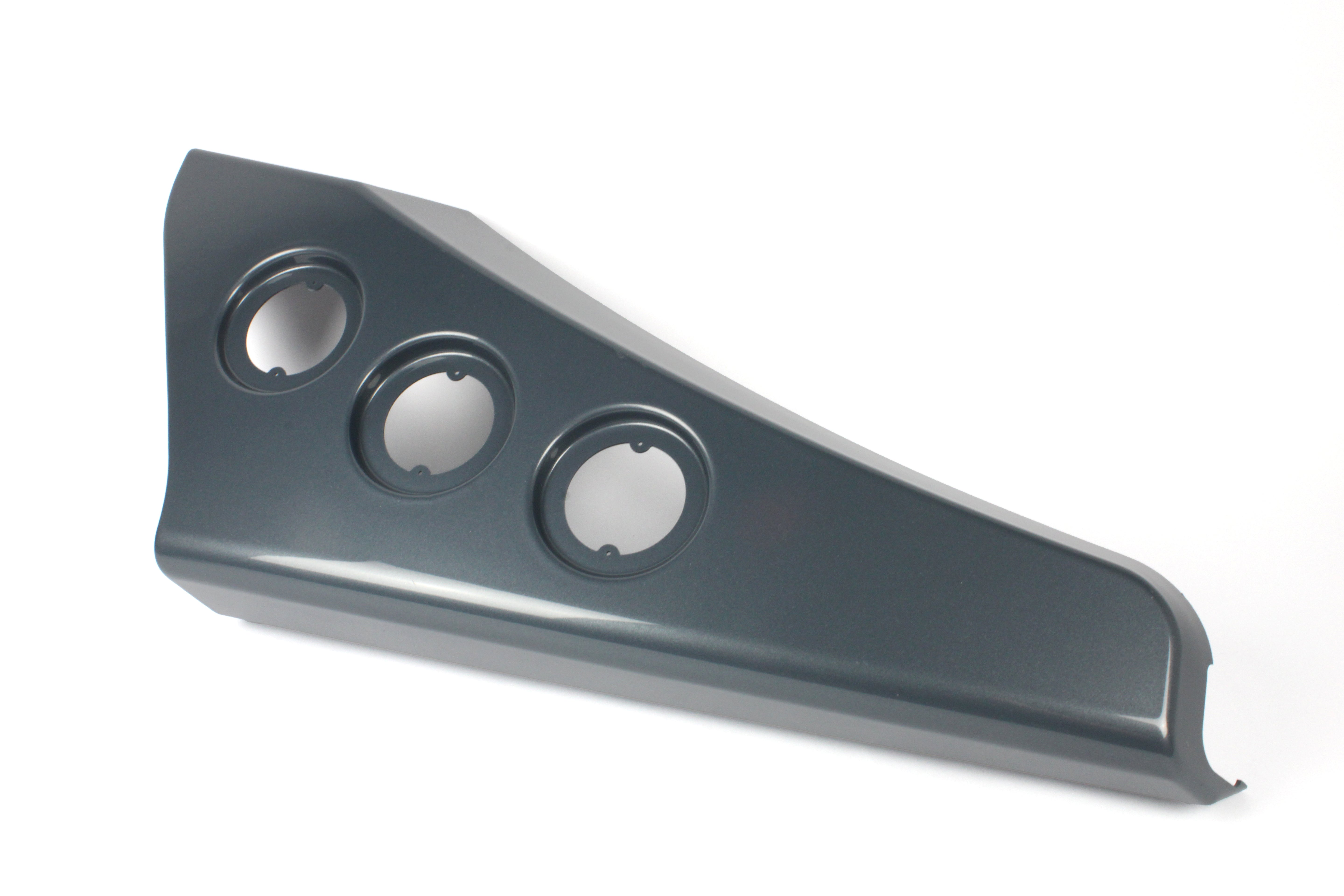 Corner light cluster on white background