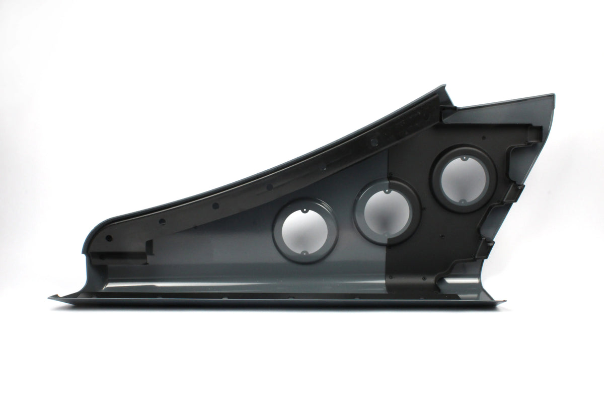 A grey Roller Team motorhome offside light holder.
