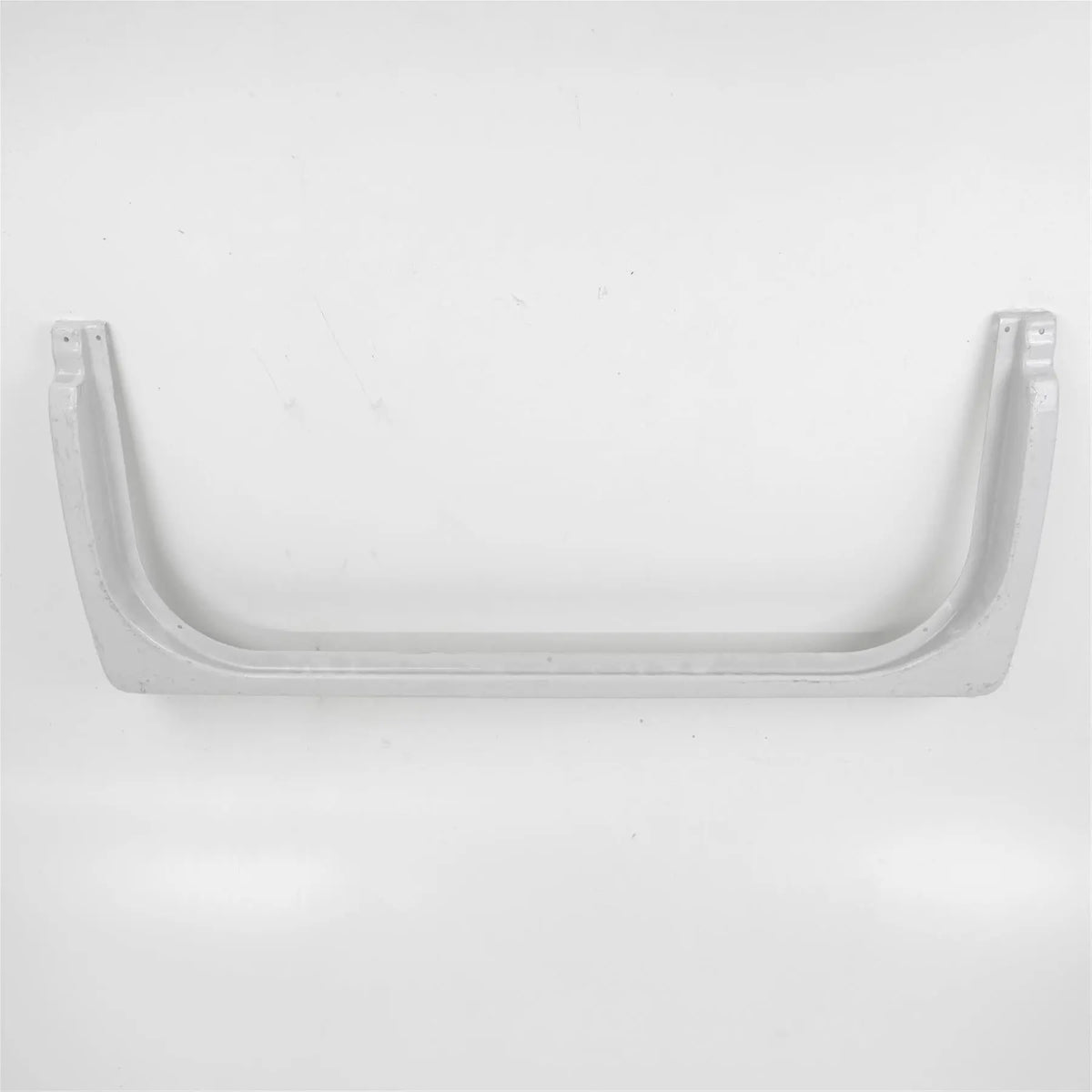 A white offside Roller Team Autroroller motorhome door skirt.