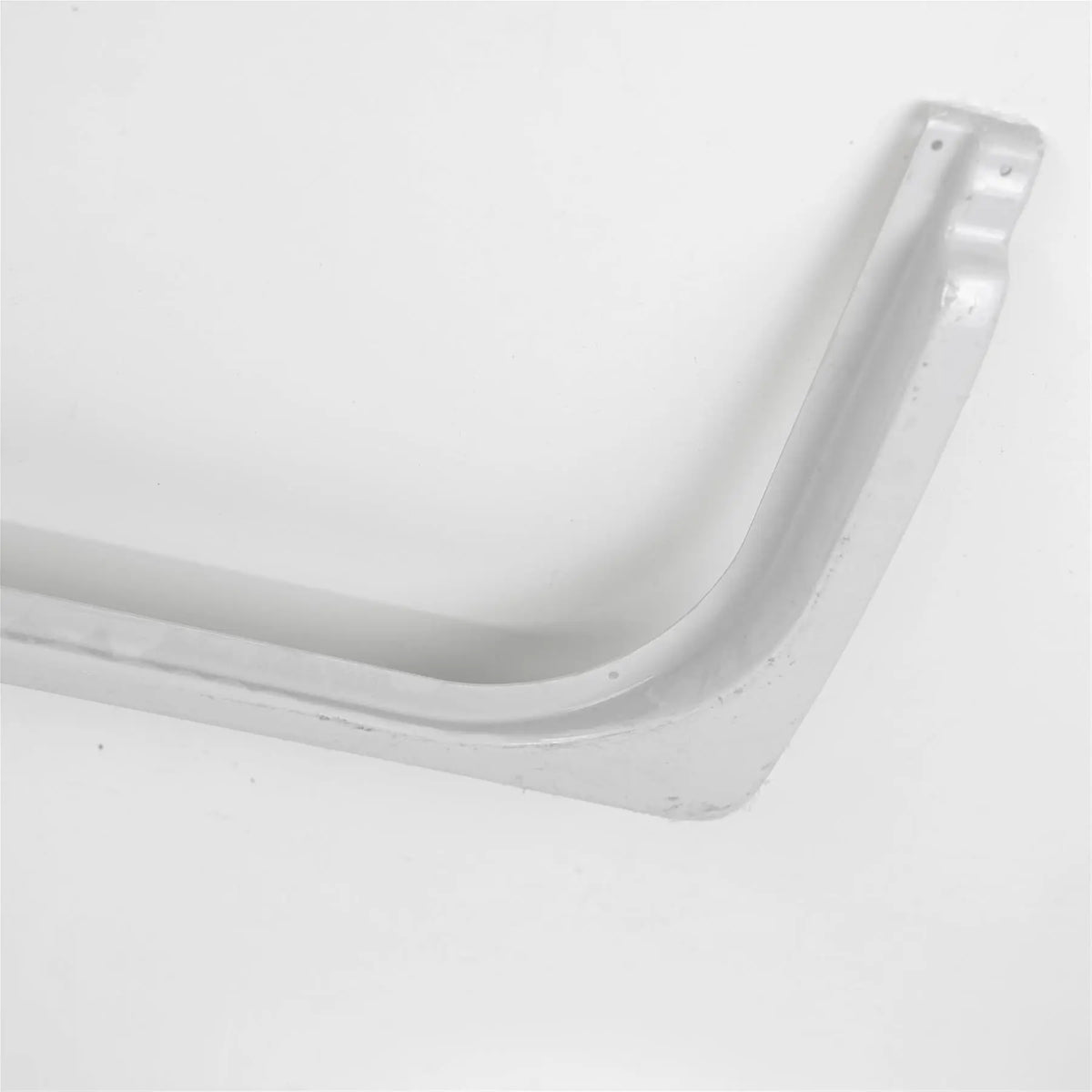 A white offside Roller Team Autroroller motorhome door skirt.