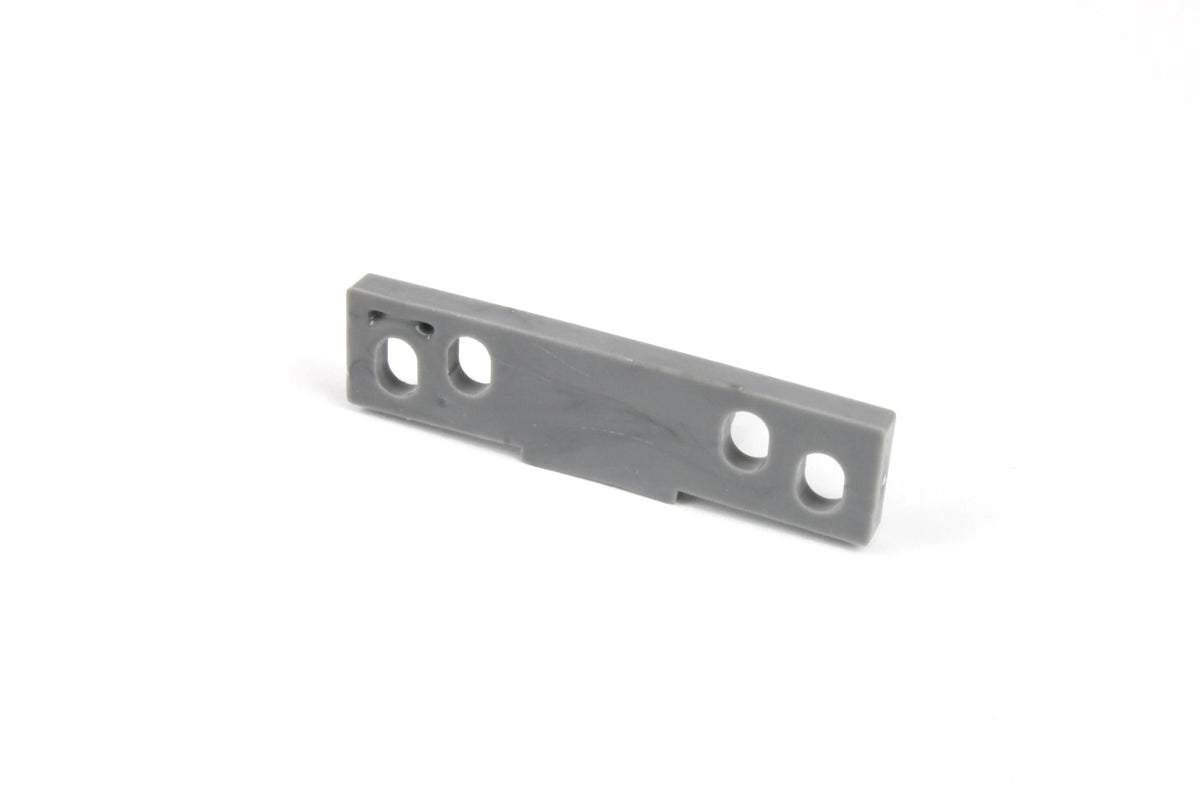 Silver mini catch plate on a white background