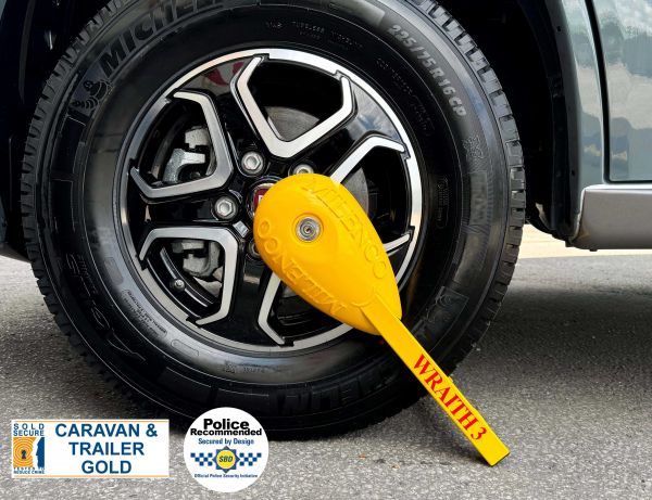 Milenco Wraith 3 Motorhome Wheel Lock (Transit)