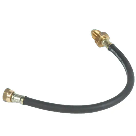 Propane Pigtail Hose Assembly (750mm Inlet. Propane Nut Outlet - W20) Pennine Leisure Supplies