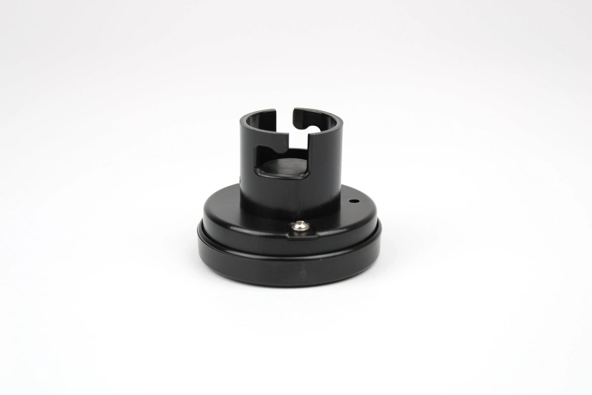 Black Gaslow Replacement Filler Cap on a White Background