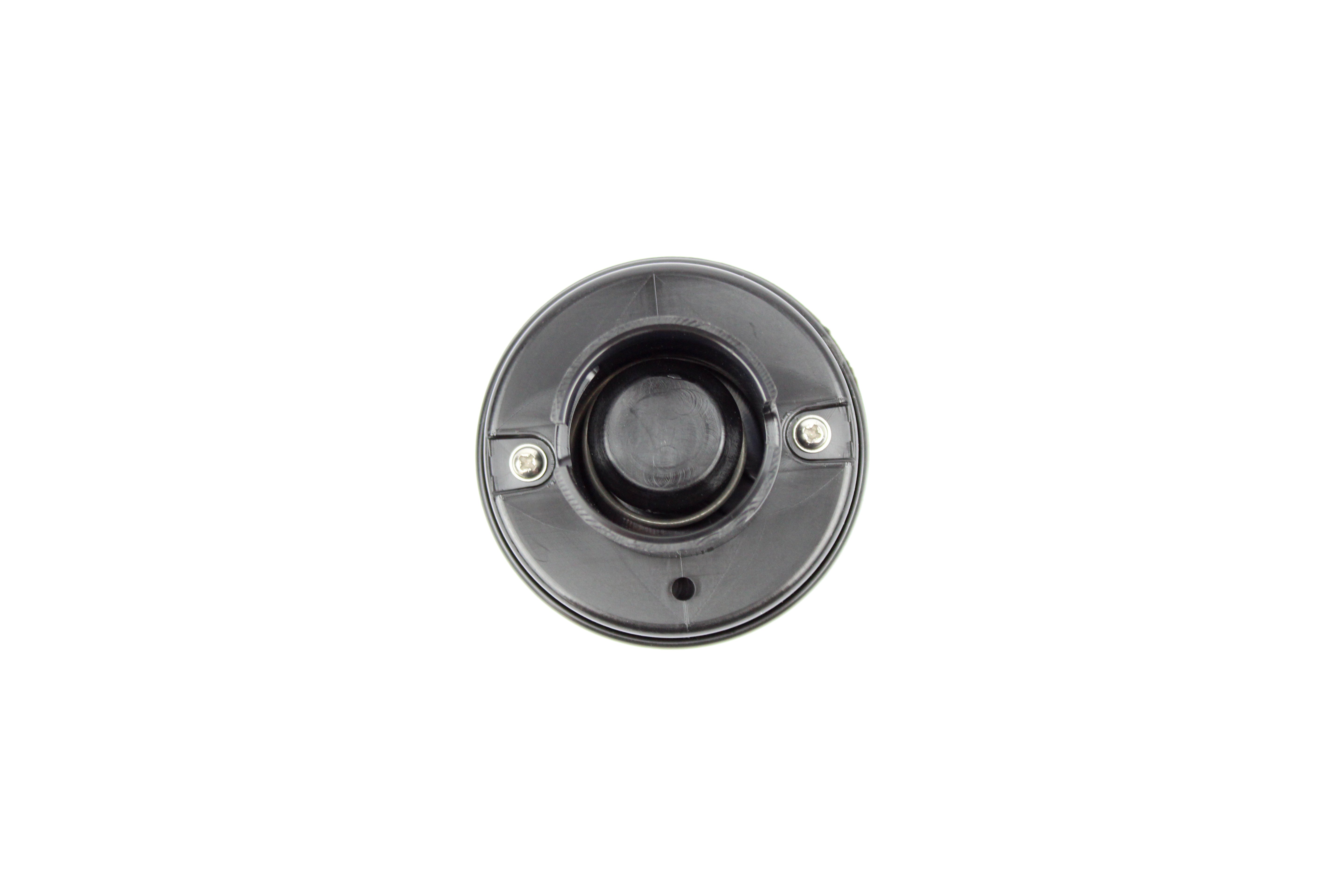 Black Gaslow Replacement Filler Cap on a White Background