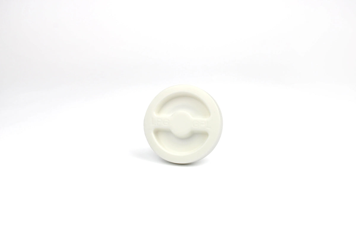 White Gaslow Replacement Filter on White Background
