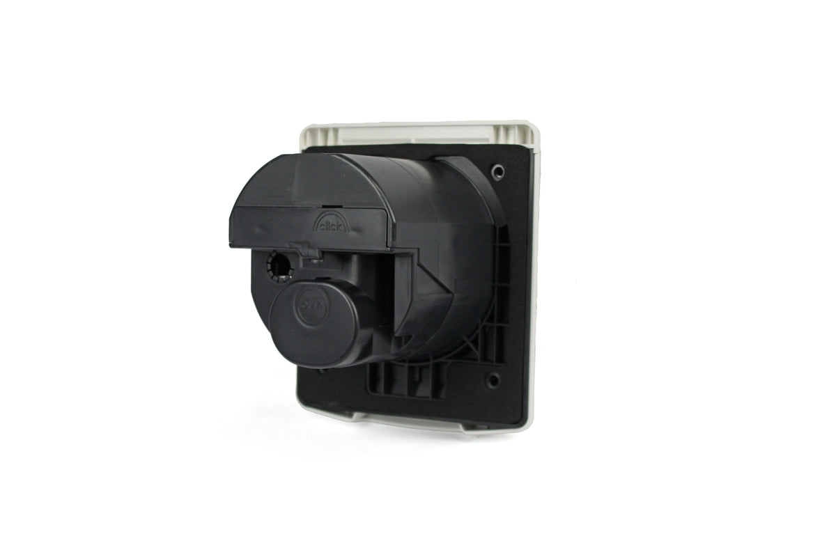 White Fawo Flush Mains Inlet