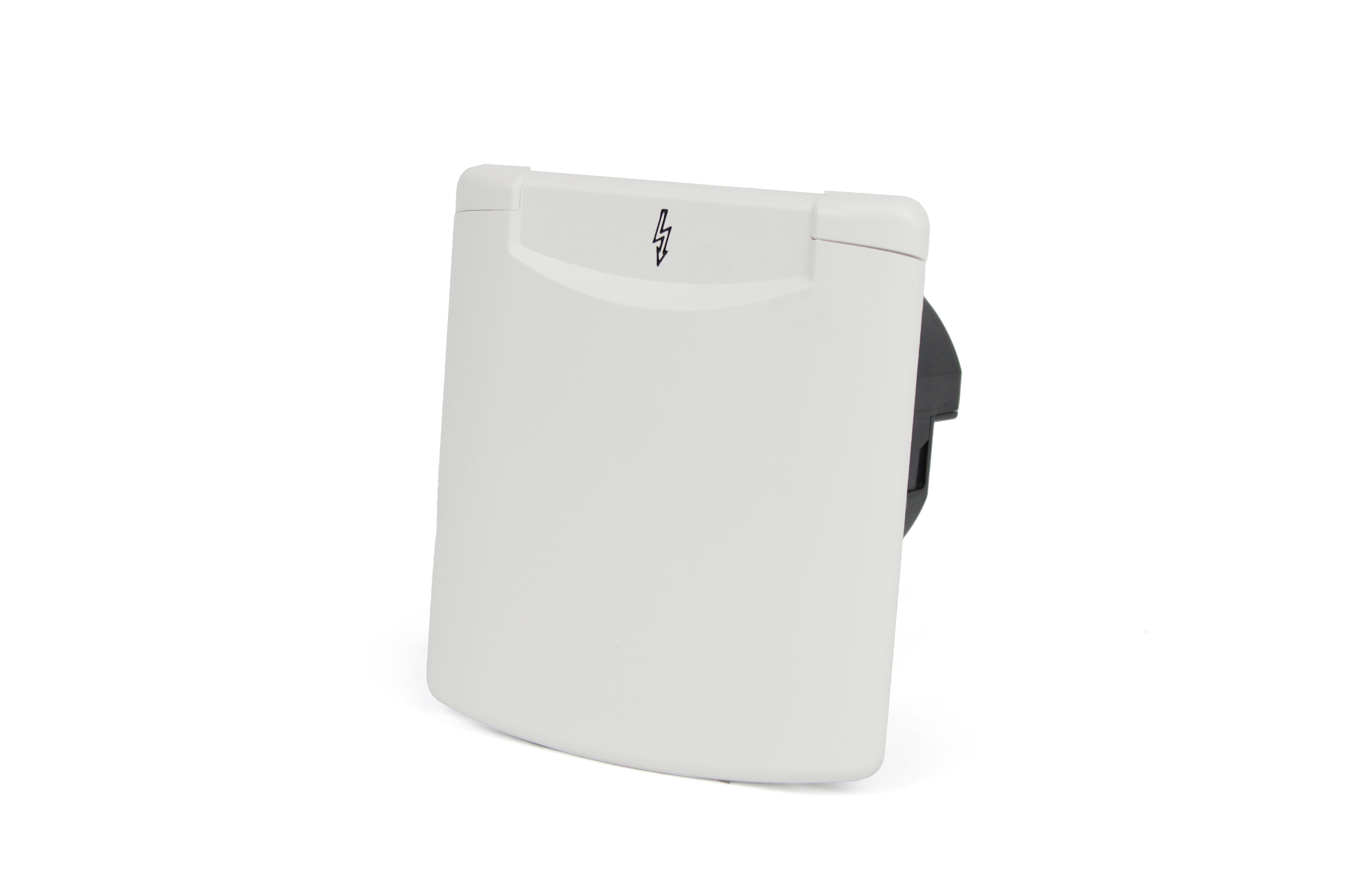 White Fawo Flush Mains Inlet