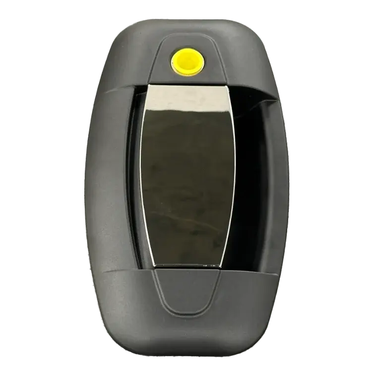 Hartal Evoline Outer Handle R/H, Black & Bright Chrome, HSC Hartal