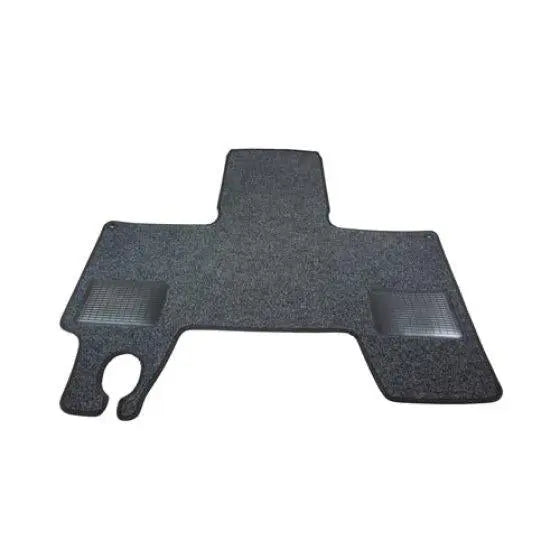 A charcoal grey motorhome cab mat.