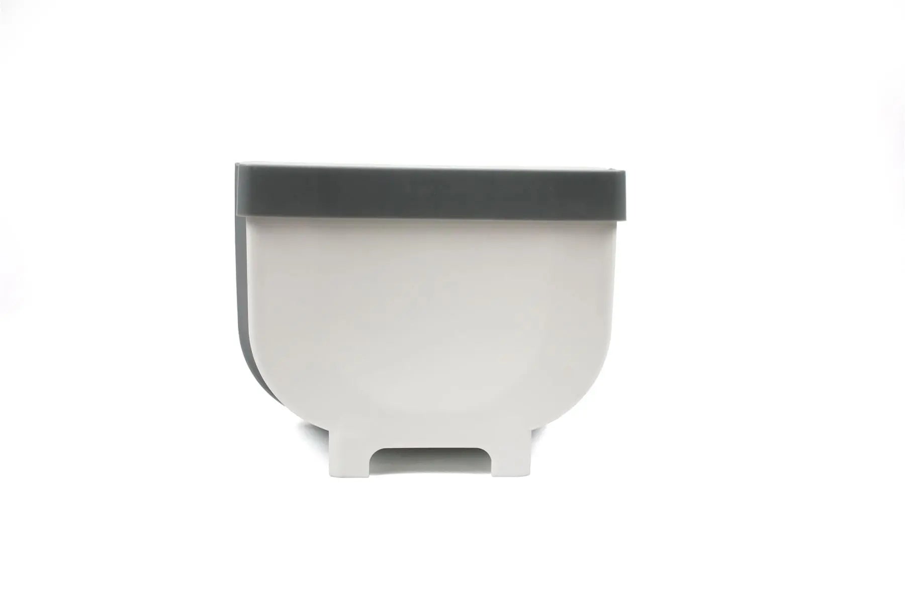 Small Collapsible Waste Bin - White/Grey Pennine Leisure Supplies