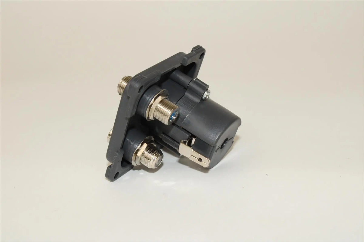 C-Line 12 Volt, TV and Satelite socket in Dark Grey C-Line