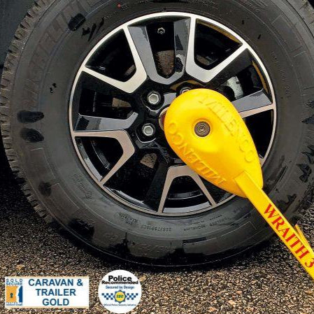 Milenco Wraith 3 Motorhome Wheel Lock