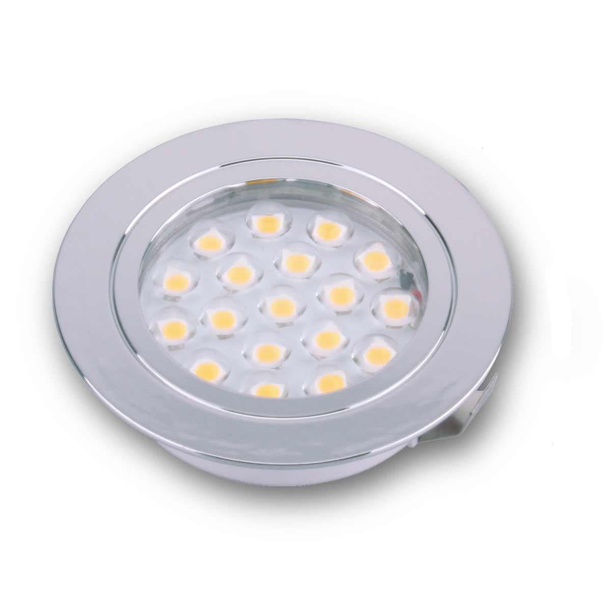 Dimatic Dimmable Recessed Downlight 68mm (12V / 1.56W / Warm White / IP20)
