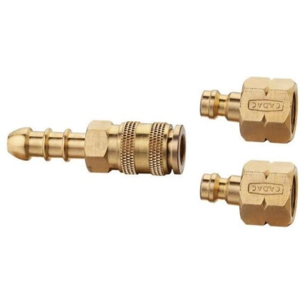 Cadac 8mm 2 Nut Quick Release Coupling