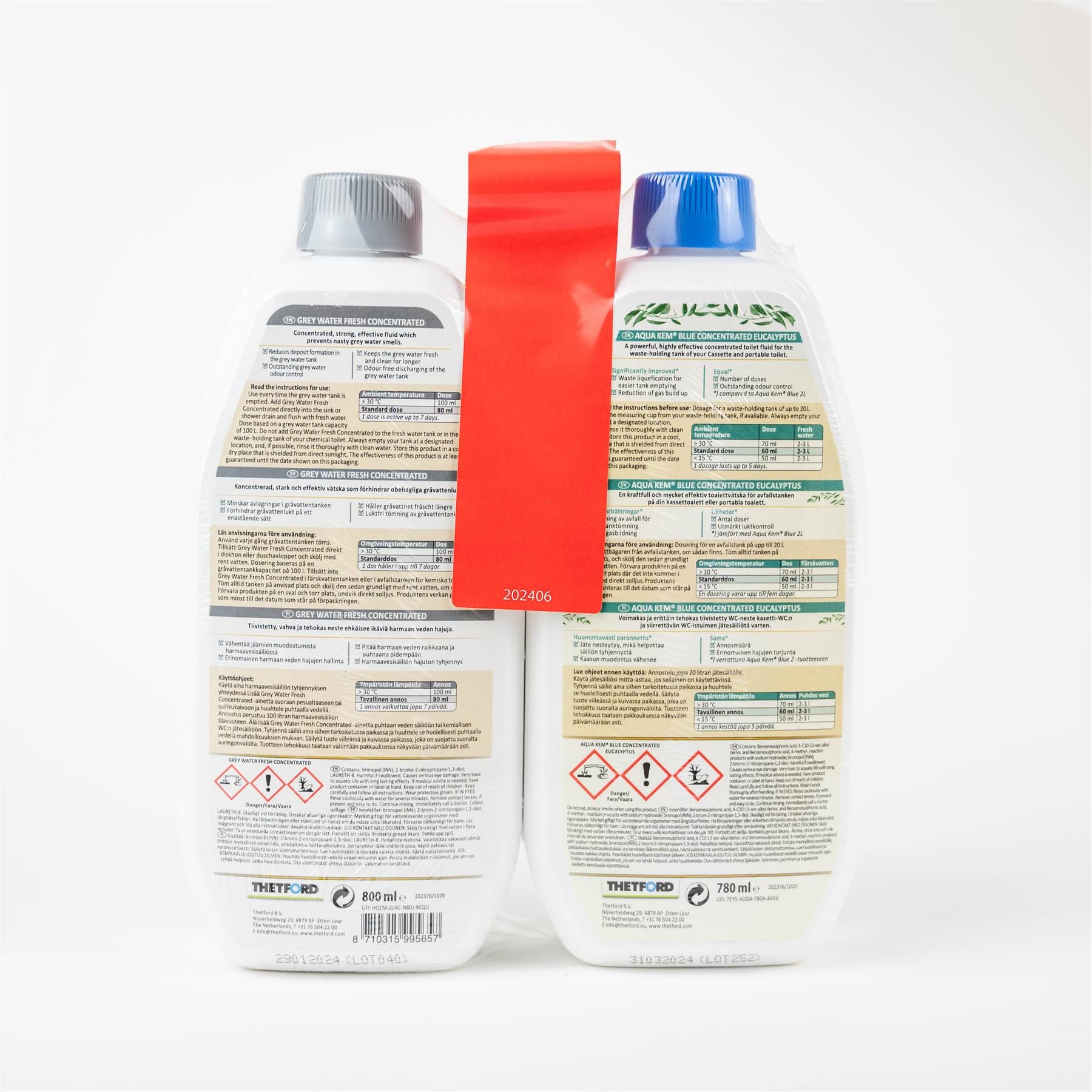 Thetford Aquachem Eucalyptus & Grey Water