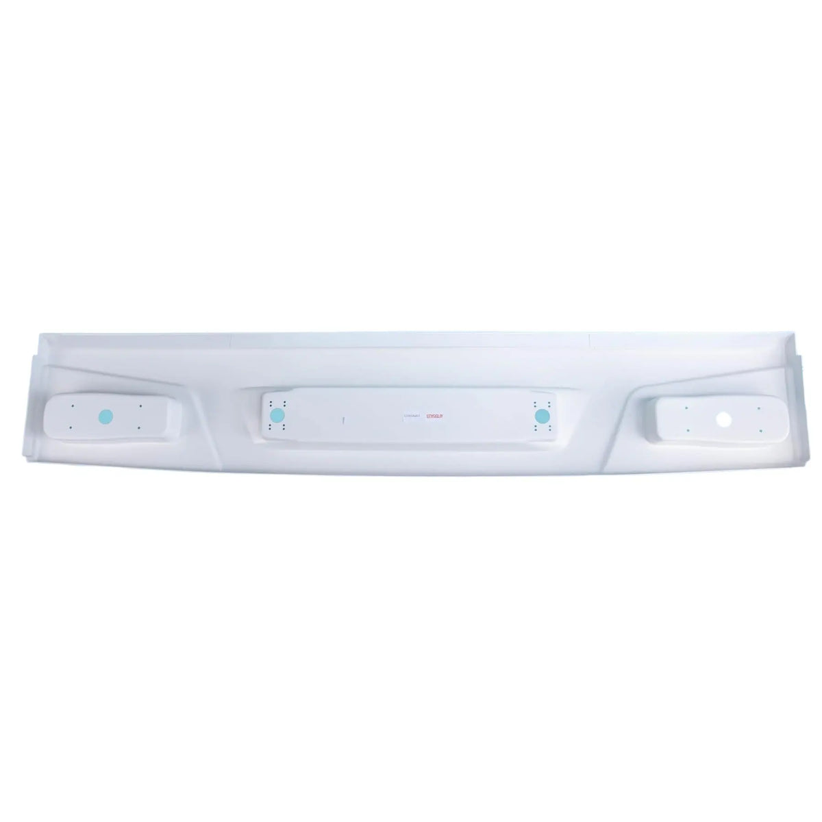 A white Elddis Autoquest motorhome rear bumper panel.