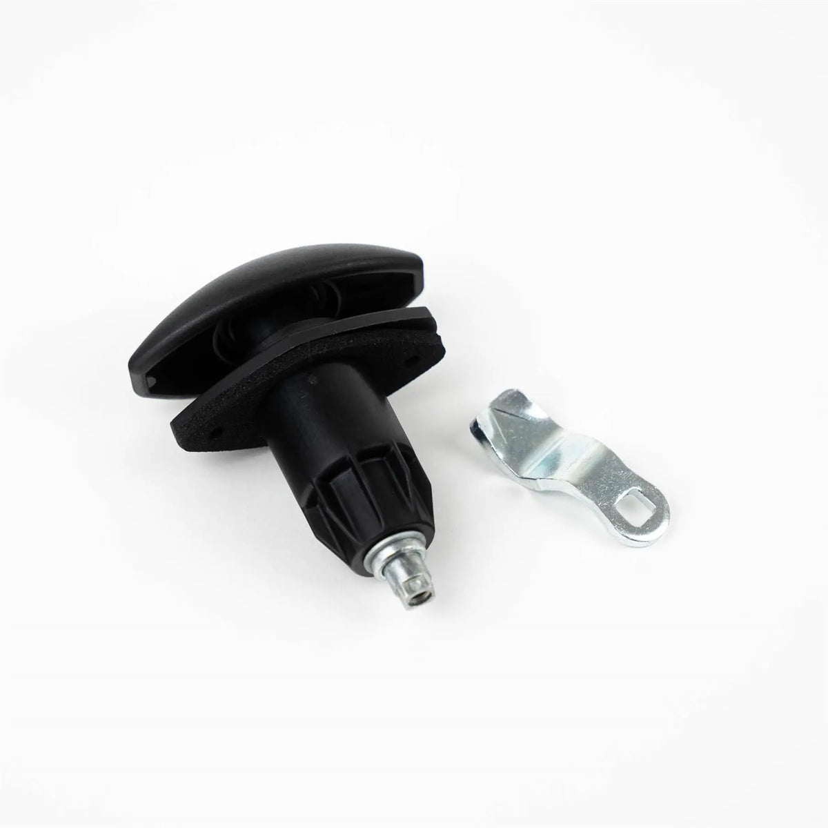 A black Roller Team motorhome locker lock.