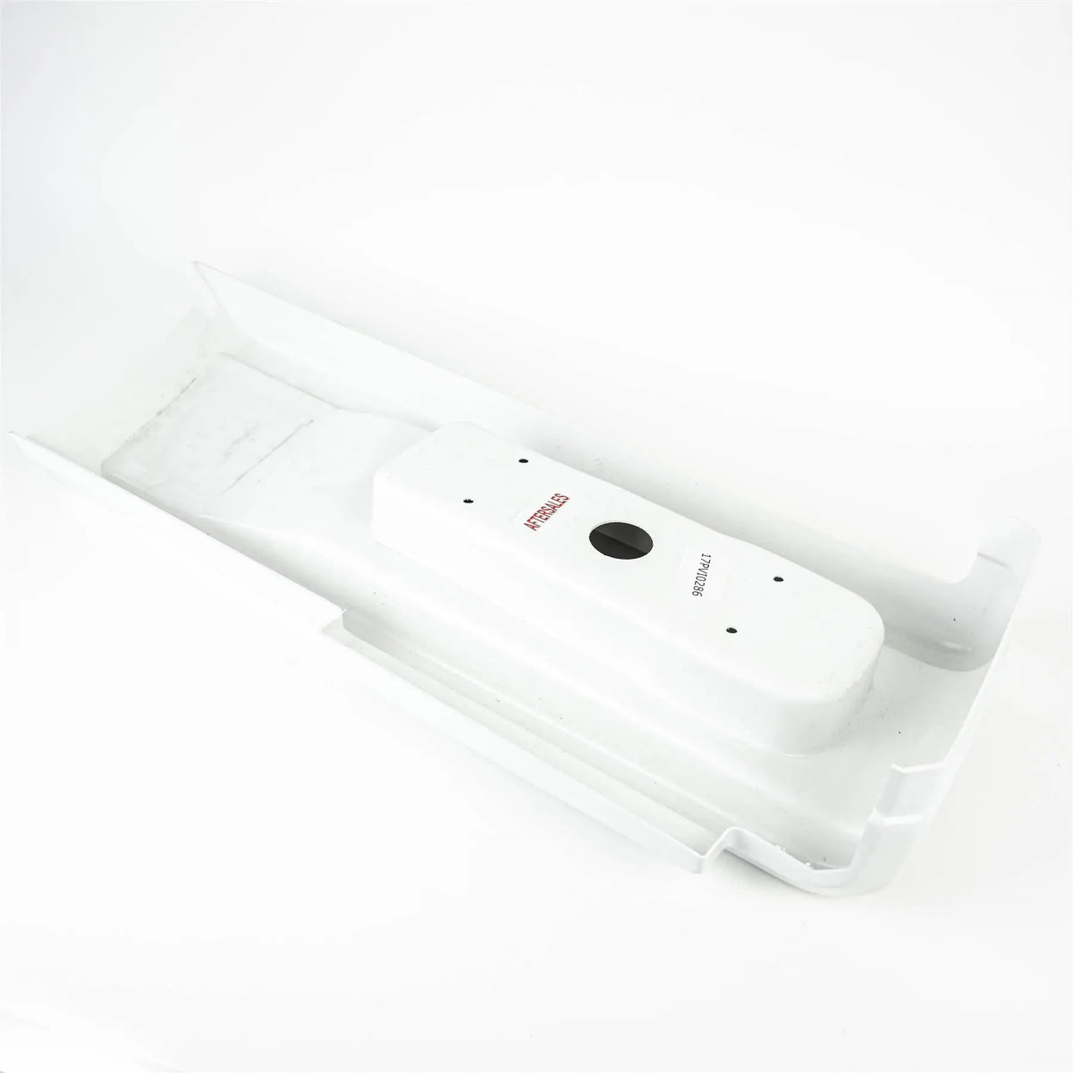 A white Elddis Encore rear offside bumper light panel.