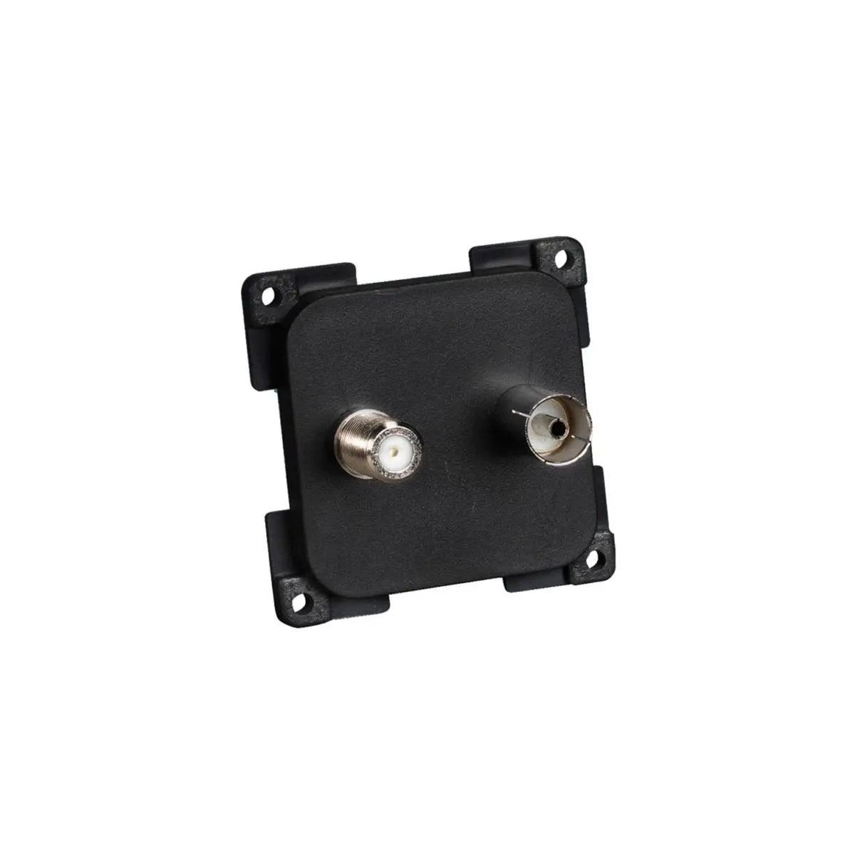 C-Line TV & Satelite Socket Black C-Line