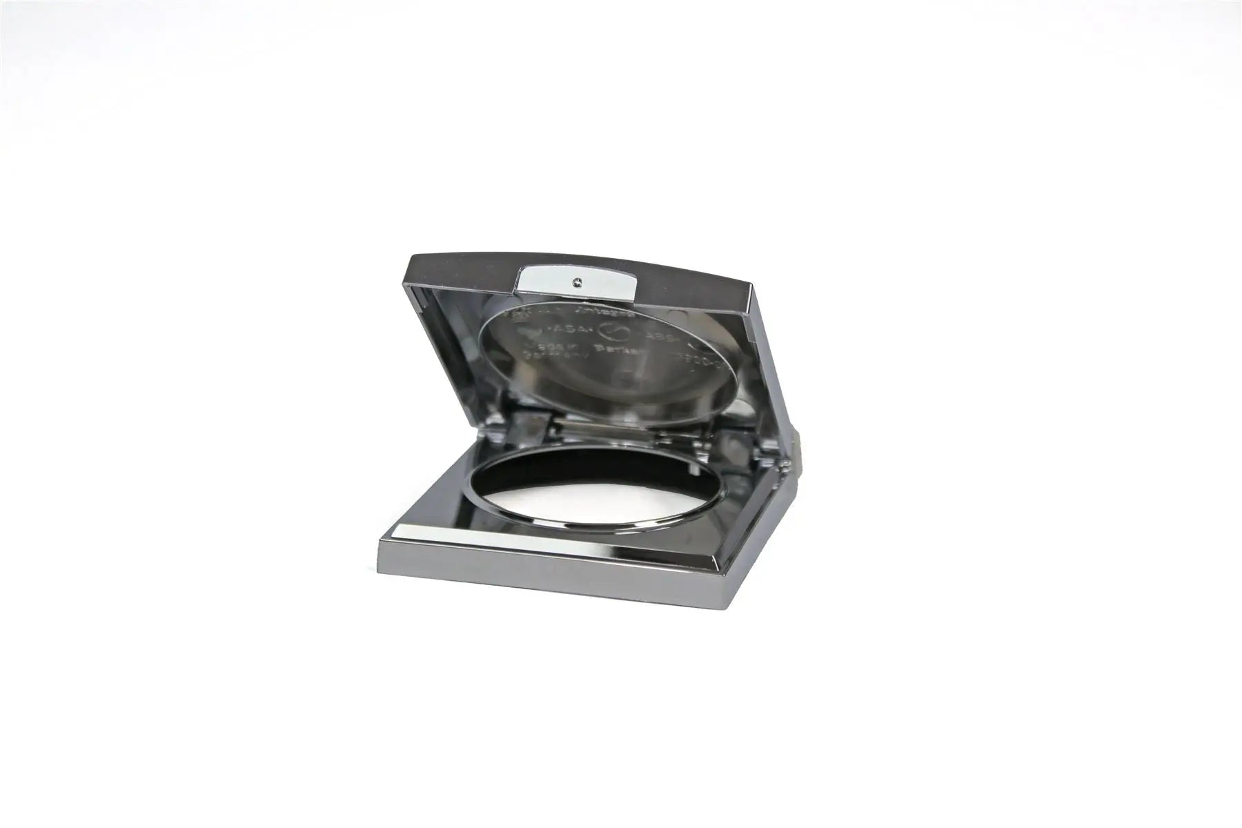 Berker Frame with Hinged Lid - Chrome Berker