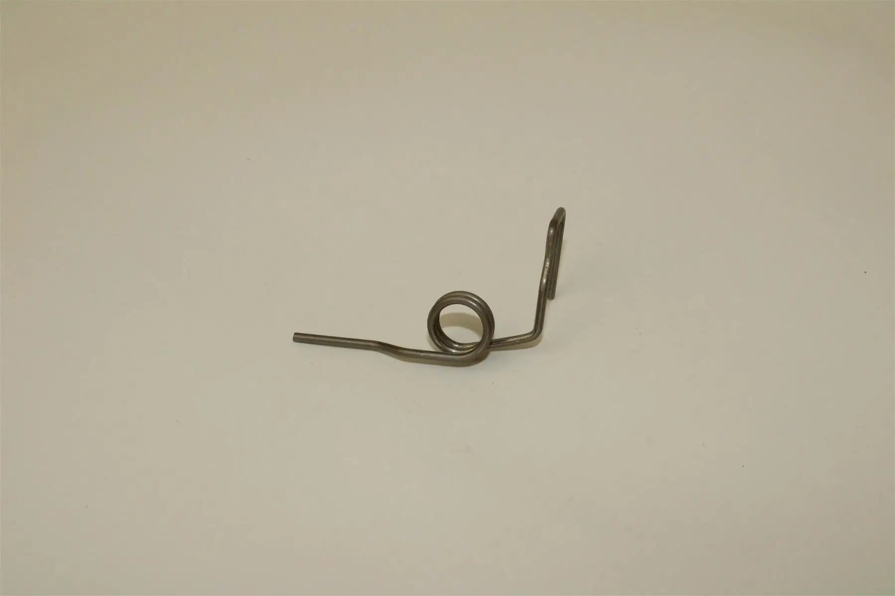 A chrome Dethleffs motorhome habitation door spring.
