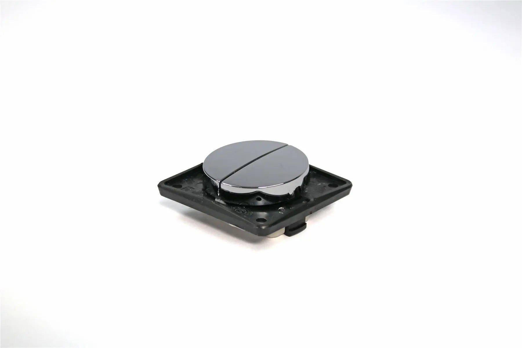Berker Double Rocker Switch - Chrome Berker