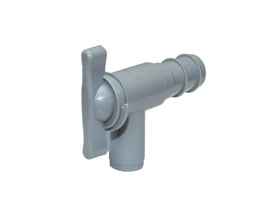Grey Drainage Tap - Waste Water Pennine Leisure Supplies
