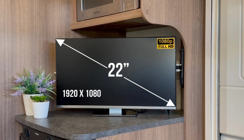 Falcon 22" LED TV, 4G Antenna and Soundbar Bundle