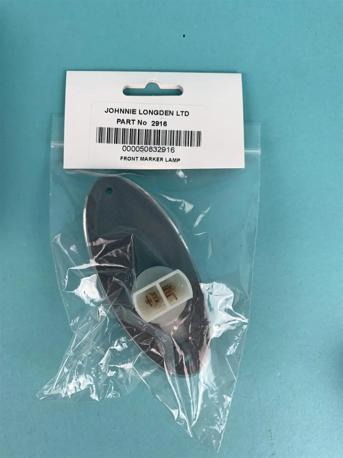 Hella Front Marker Lamp Opaque, 12V. 102x45mm Johnnie Longden