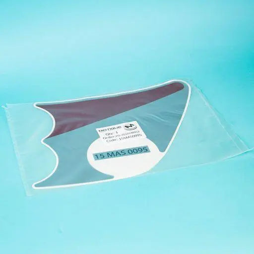 A grey and red vinyl decal for an Auto-Trail Imala motorhome nearside light fixture.