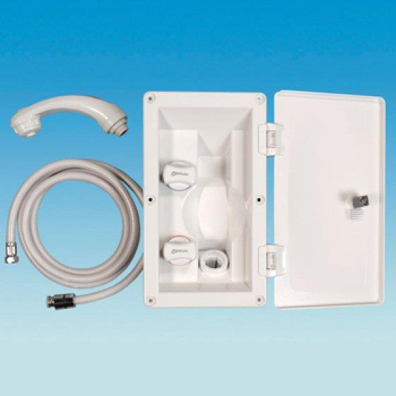 WHALE Swim & Rinse Shower With Lock