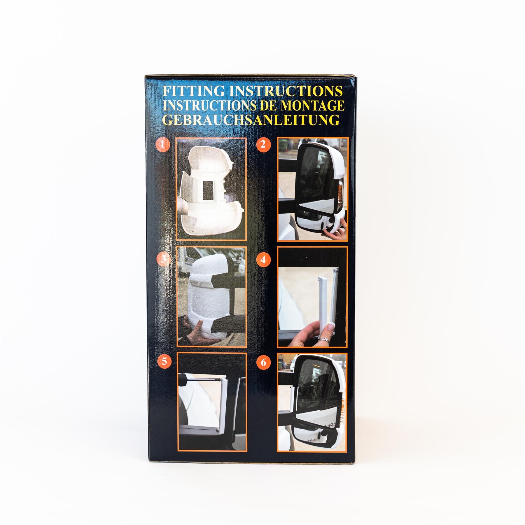 Milenco mirror protectors for motorhome