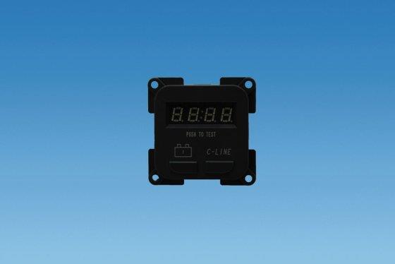 C-Line Battery Monitor Panel Grey