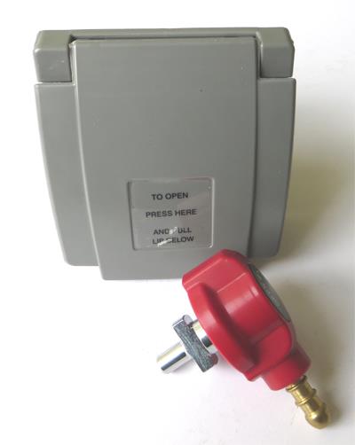 Bullfinch External Gas BBQ outlet Point Grey