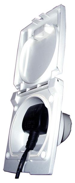 Bullfinch Electric Outlet Point White