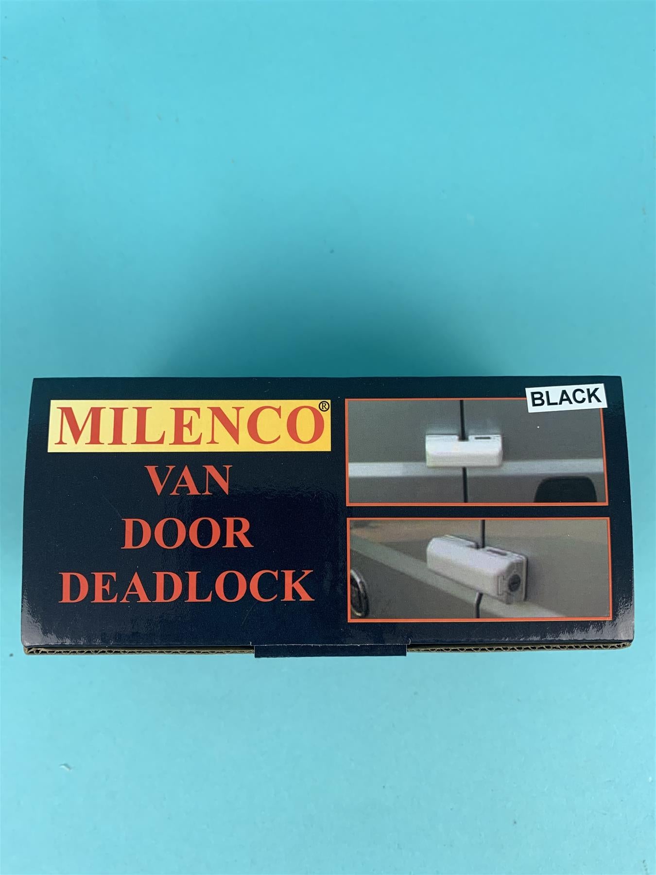 Milenco Van Door Deadlock Single (BLACK)