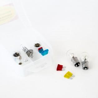 Motorcaravan Bulb fuse kit with H1 headlight bulb w4