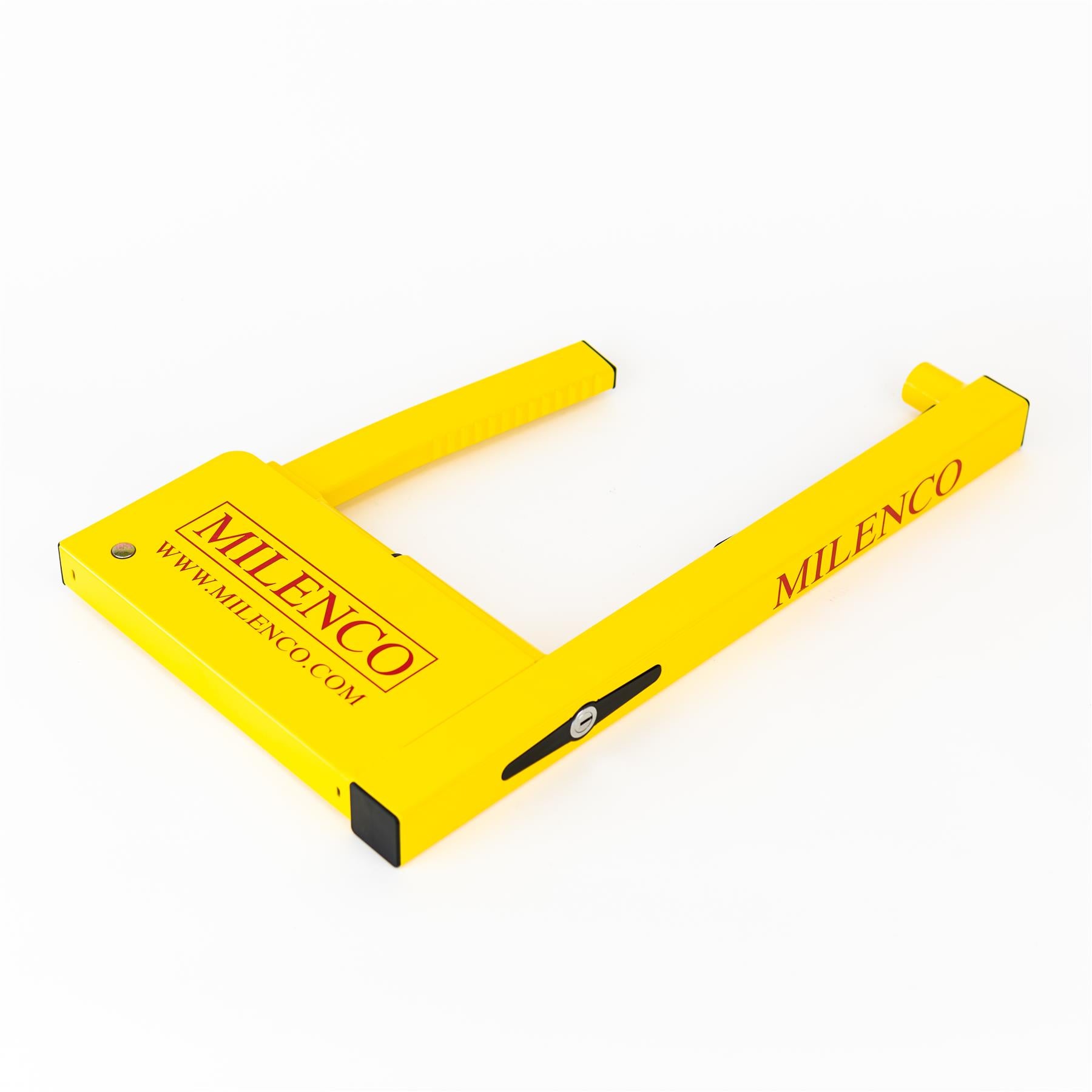 Milenco compact wheelclamp for motorhome