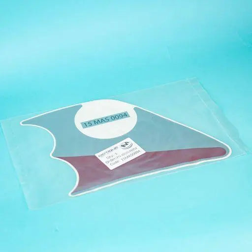 A grey and red vinyl decal for an Auto-Trail Imala motorhome offsideside light fixture.