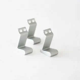A pack of three Dethleffs motorhome hooks.