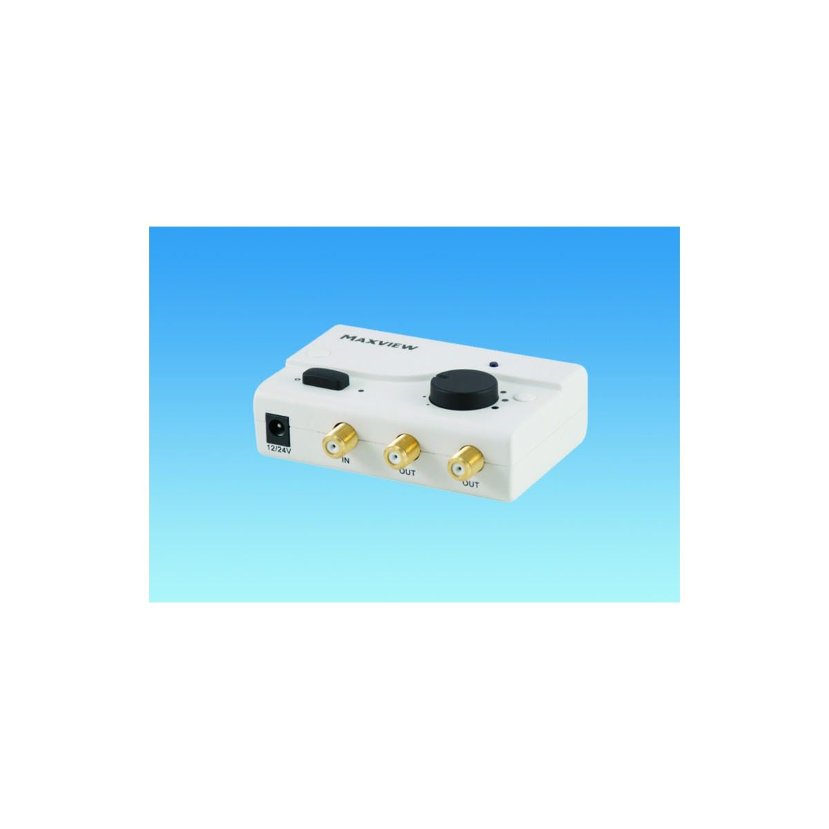 Maxview 1 Set Variable Gain Signal Booster 12V