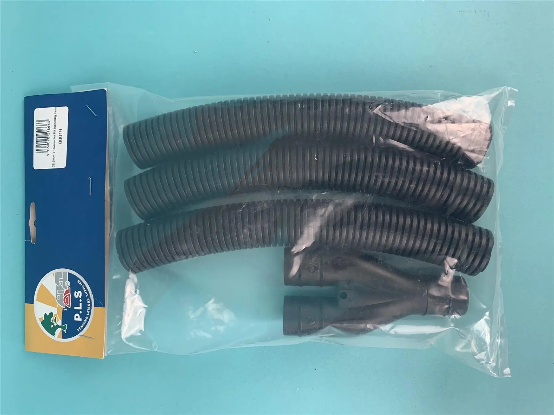 28.5mm Y Connector Kit Including Hose Black Pennine Leisure Supplies