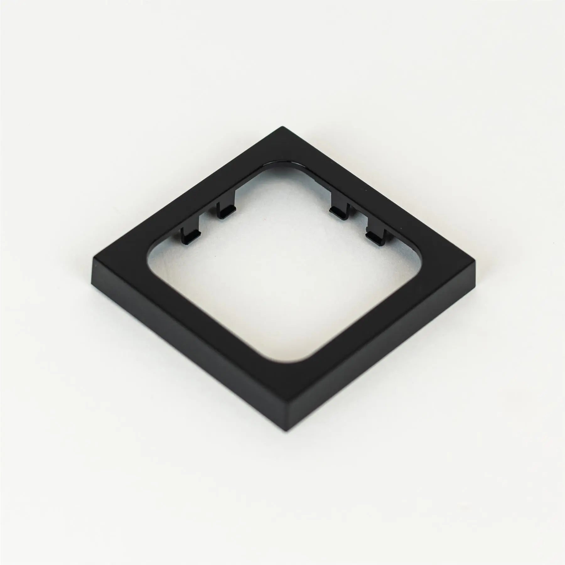 C-Line 1 way faceplate from the CG range in Matt Black PO405