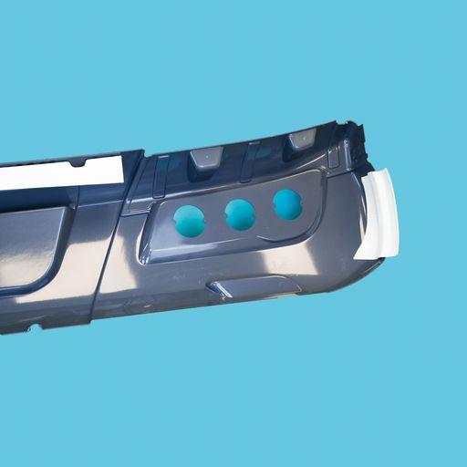 Close-up of a Roller Team bumper for motorhomes