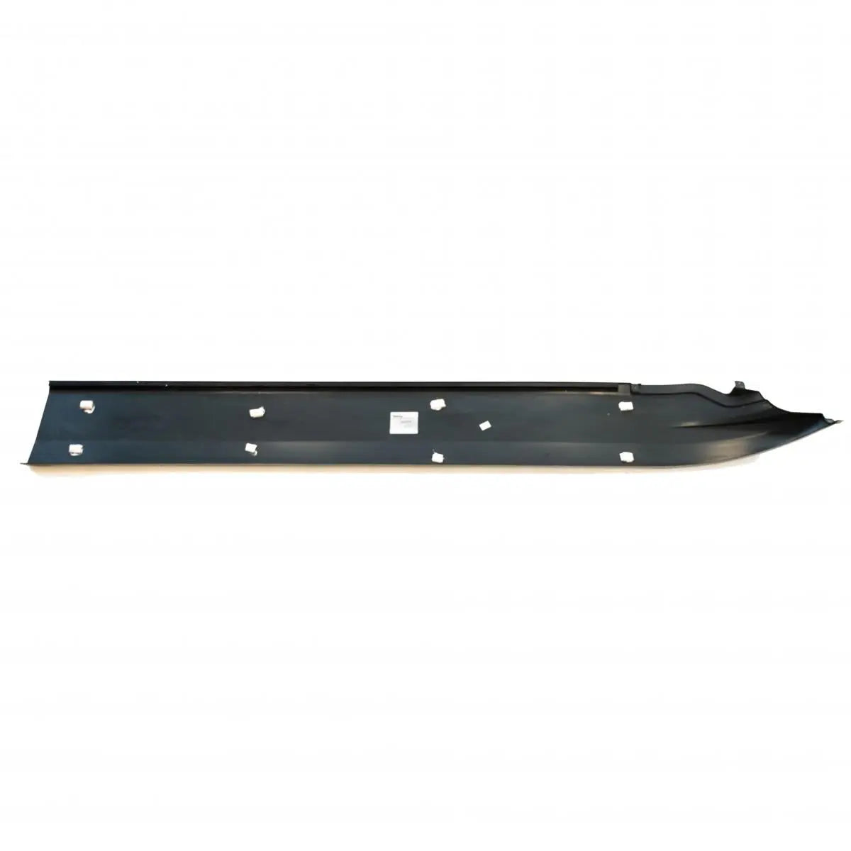 A grey nearside Roller Team Zefiro 269 motorhome front skirt.