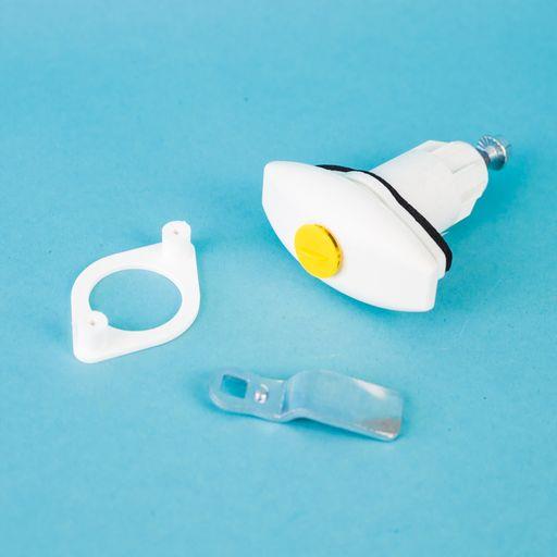 Roller Team Locker Door Lock - White