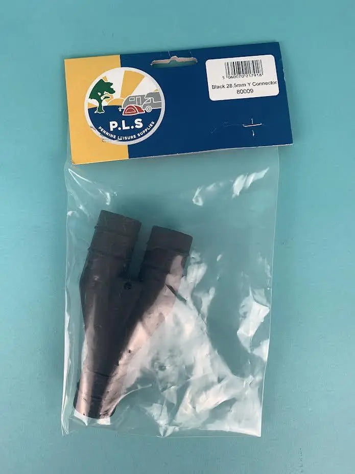 28.5mm Y Connector Black Pennine Leisure Supplies