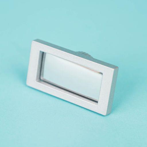 Auto-Trial Chrome Button Metal Locker Catch