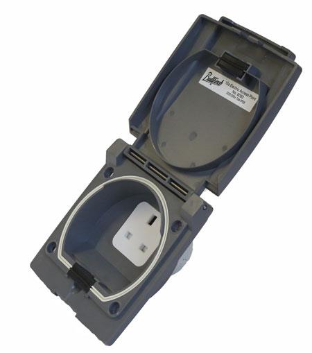 Bullfinch Electric Outlet Point Grey